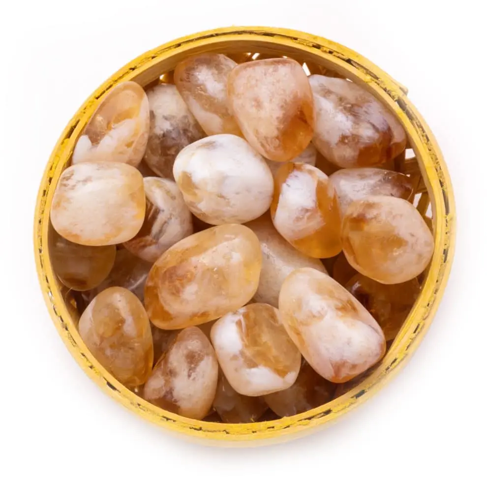 100gms - Golden Citrine Energy Pebbles