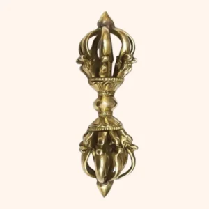 200gms Vastu Brass Vajra (4cm*13cm) small size