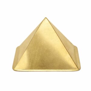 4 inch brass pyramind