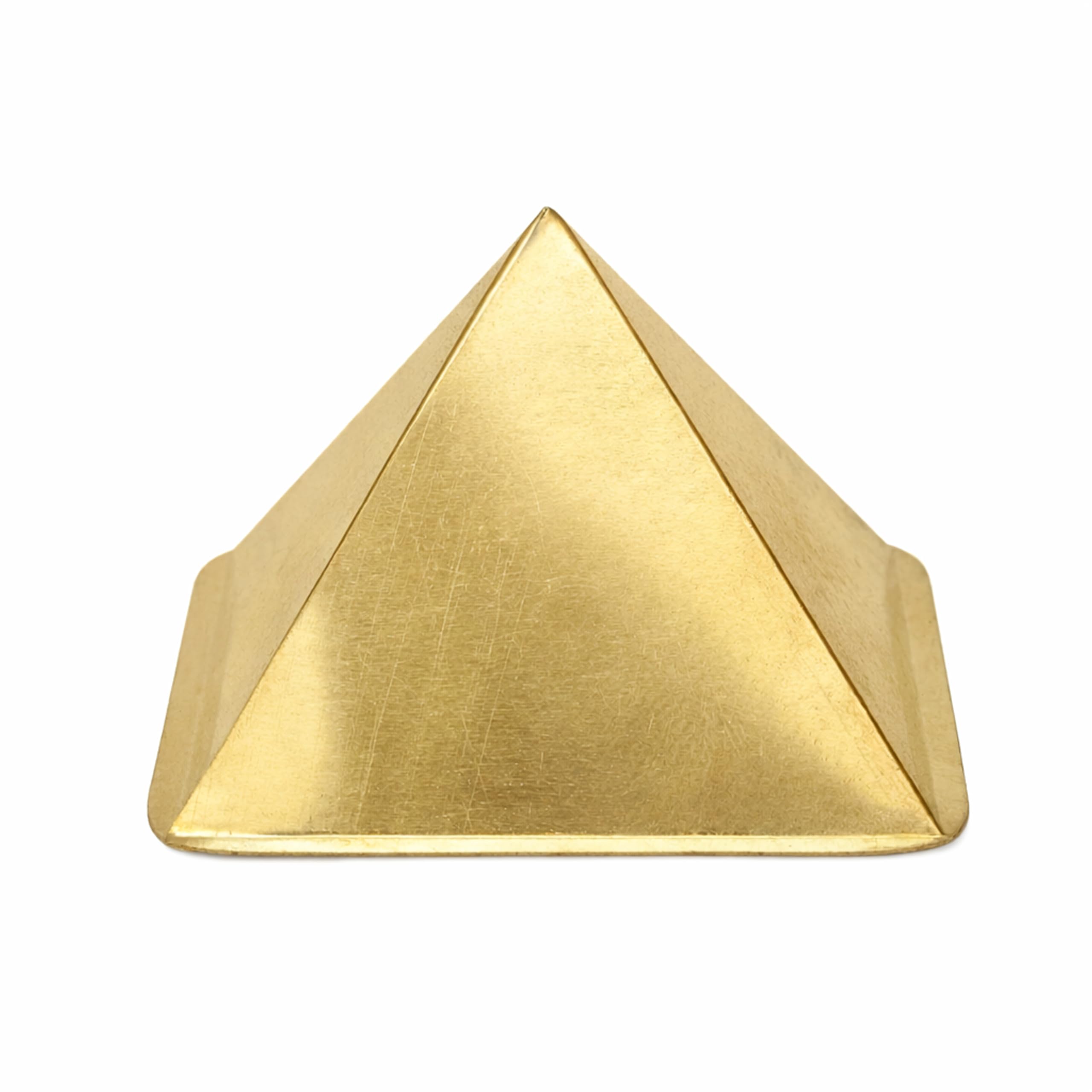 4 inch brass pyramind