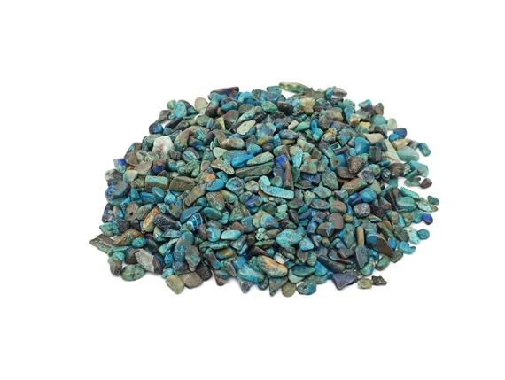 chrysocolla chips